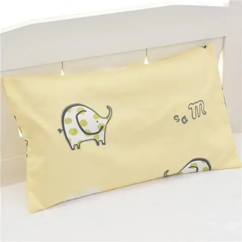 Taie d'Oreiller 100% Coton pour Bébé et Enfant, Simple, Quatre Saisons, Maison, Doux, Dortoir d'Étudiant, Dessin Animé