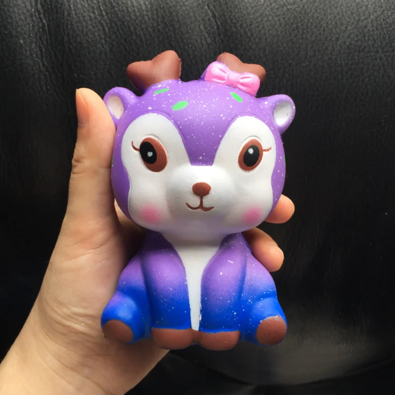 Neue Squishy Nette Simulation Tier Puppe PU Brot Langsam Rising Duftenden Weichen Squeeze Spielzeug Stress Relief für Kind Weihnachten Geschenk