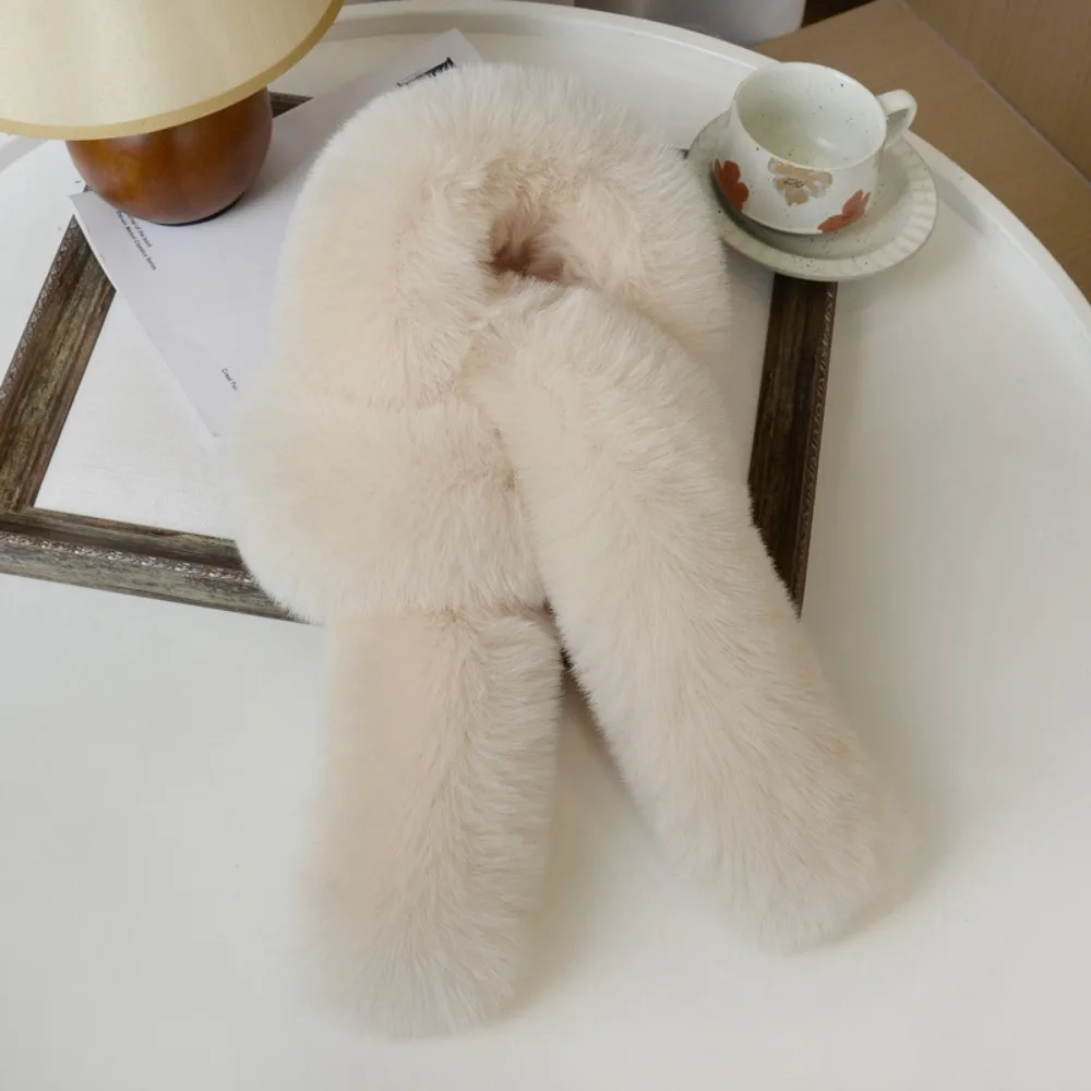 

130 см длинный шарф из искусственного меха, однотонный толстый длинный полосатый шарф, меховой декор, мягкие плюшевые женские теплые шарфы на шею, осень-зима