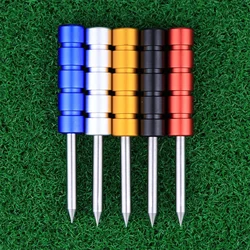 Stainless Steel Golf Divot Repair Tool Lawn Maintenance Pitch Groove Cleaner Marker Fork Pen Golf Accessories Putting Green Fork