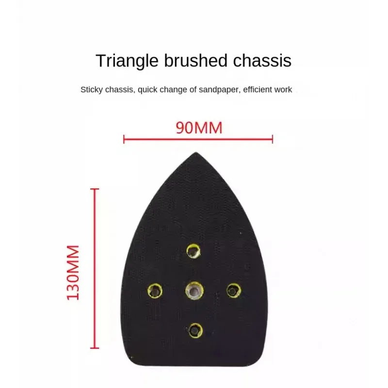 Lijadora orbital de aire neumática triangular pequeña SUBAO 90*130mm