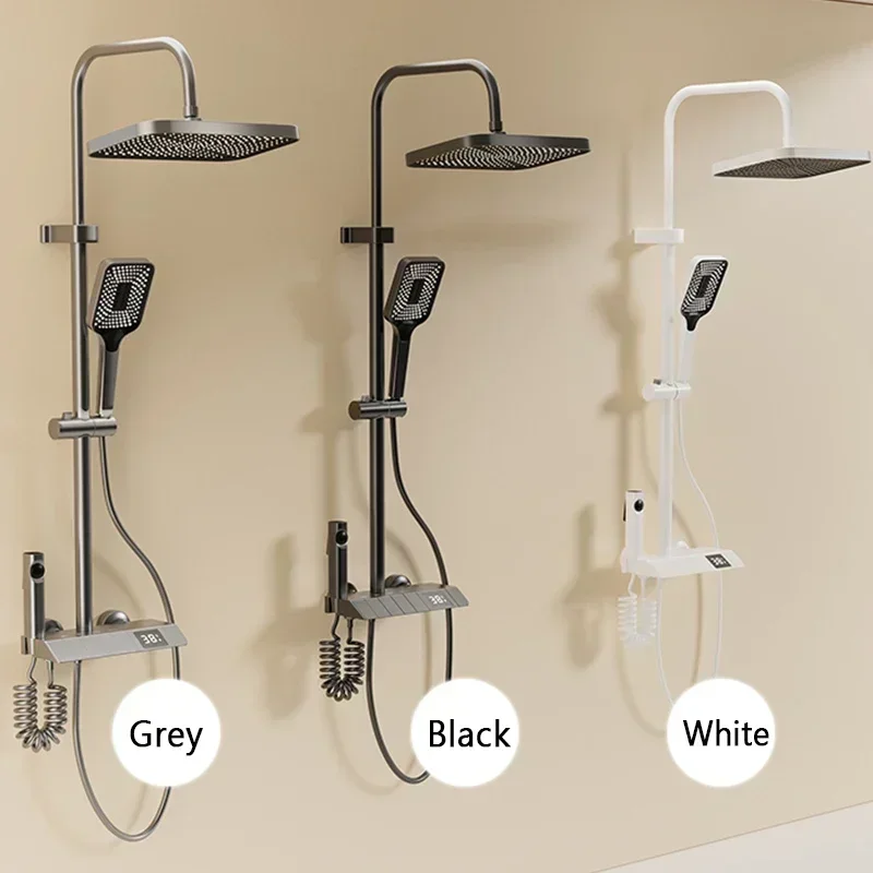 Shower Shower Set Shower Bathroom Constant Temperature Toilet Household Pressurized Faucet Full Set