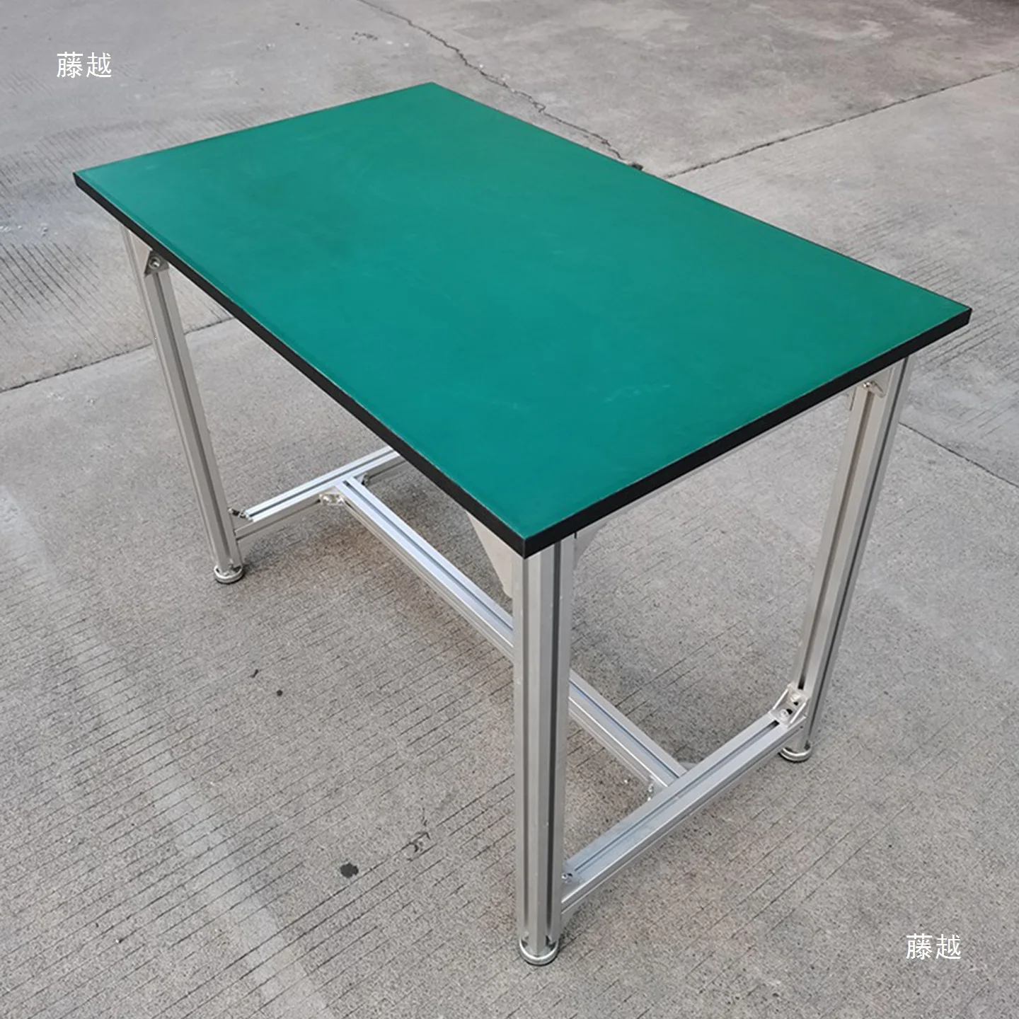 Factory Direct 2026 Single and double-layer aluminum profile anti-static workbench operation and maintenance bench workshop asse