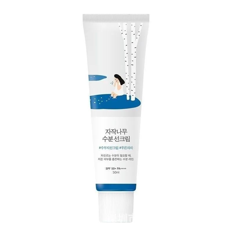 Dokdo Berken Zonnebrandcrème UV Isolatie Hydraterend Verfrissend Hydraterend 50ml Pre-make-up Zonnebrandcrème