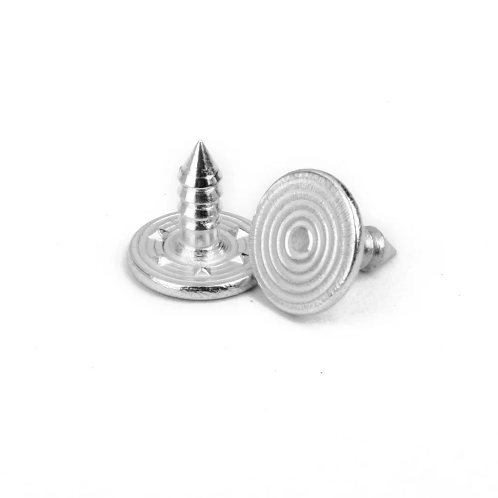 

50Pcs Jeans Button Kit Durable Brass 17mm Star Matte Green Easy Hammer Attachment for Jeans Denim Clothes Accessories