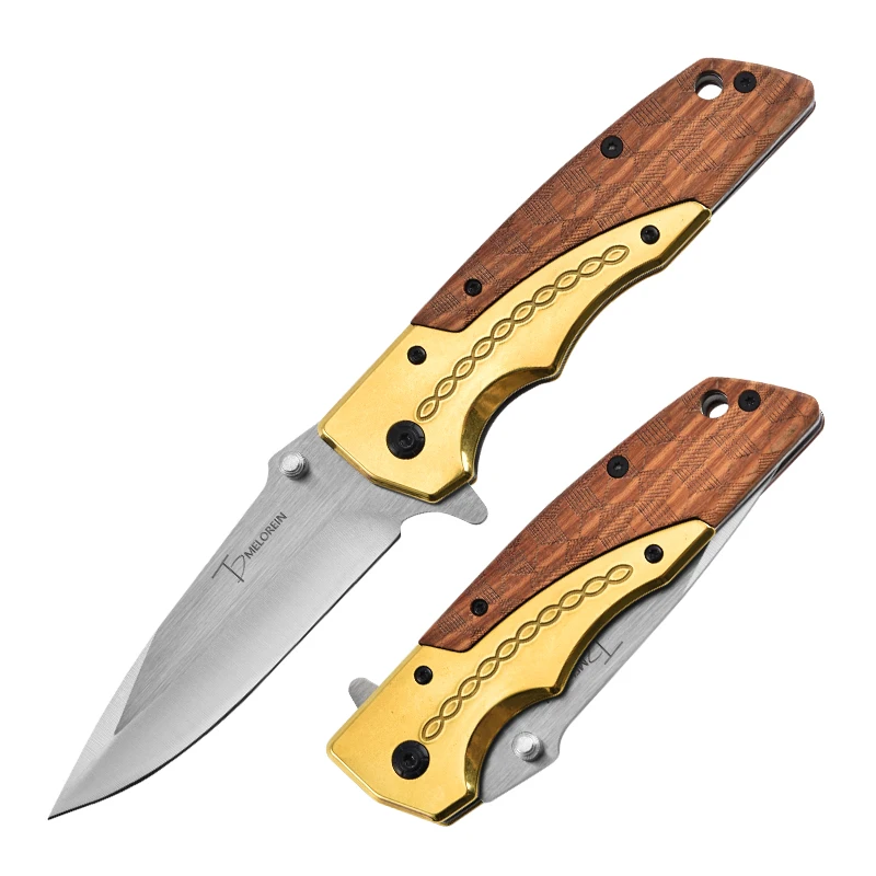 Folding Knives for Men Camping High Hardness Steel Outdoors Self Defense Military Tactical Knives for Hunting and Fishing