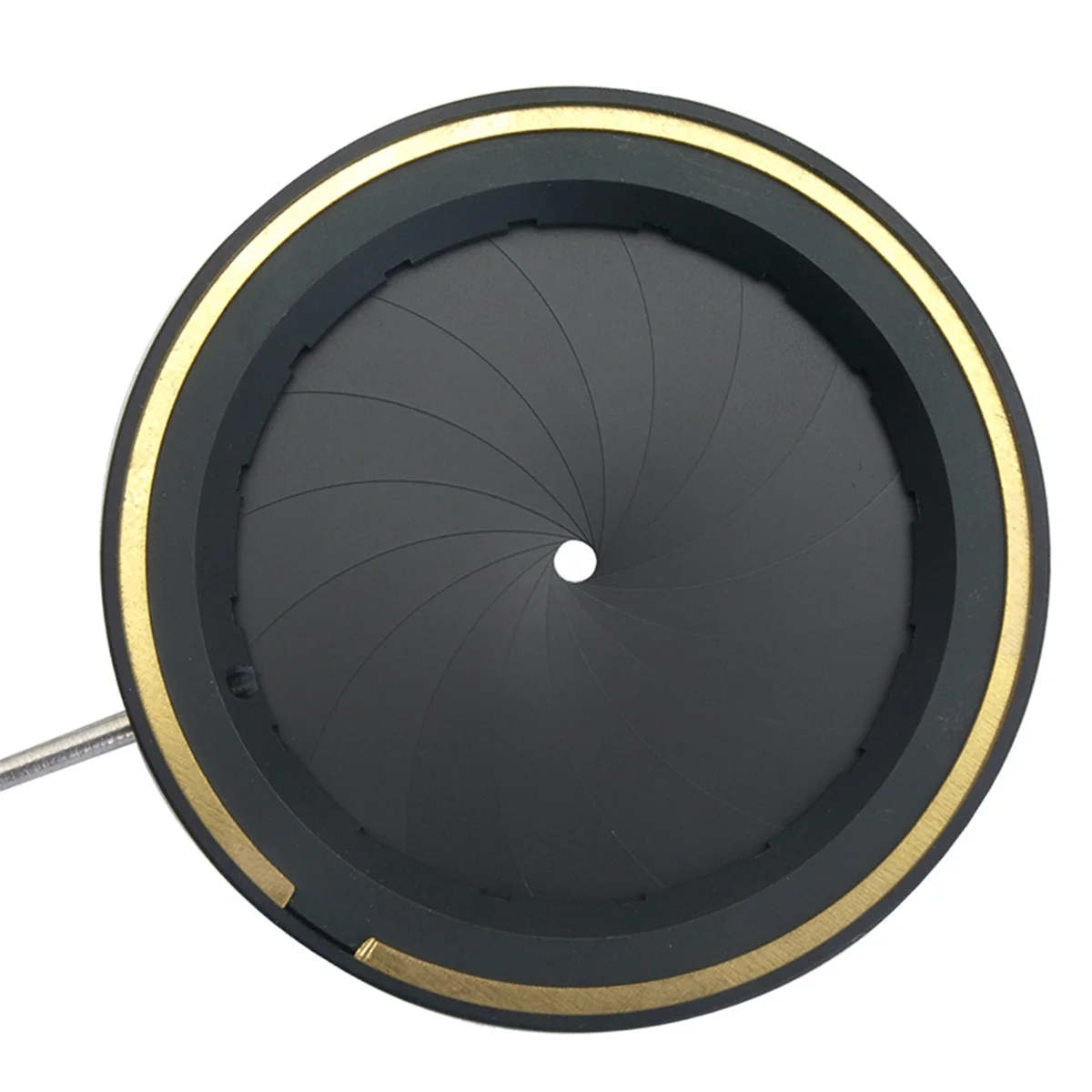 QA88X 2.5-36mm Amplifying Diameter Metal Zoom Optical Iris Diaphragm Aperture Condenser for Camera Lens Microscope