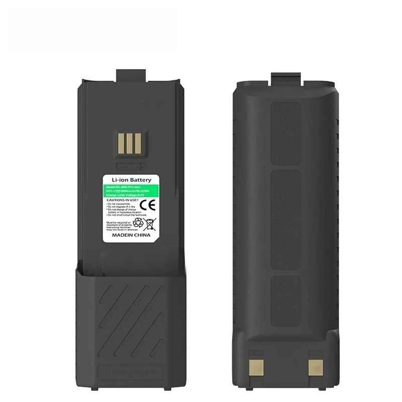 بطارية UV-5RH متعددة السعة بطاريات جهاز الاتصال اللاسلكي لـ Baofeng UV-5RM GM-5RH AR-5RM