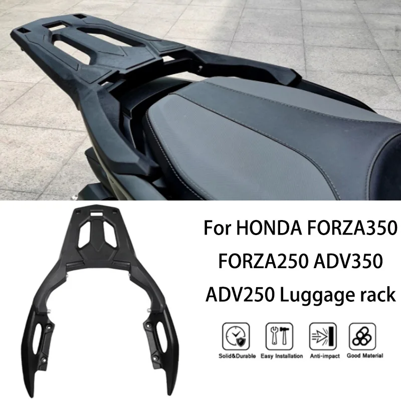 MTKRACING For HONDA FORZA350 FORZA250 ADV350 ADV250 2021-2024 Rear Carrier Luggage Rack Tailbox Holder Cargo Bracket Tailrack