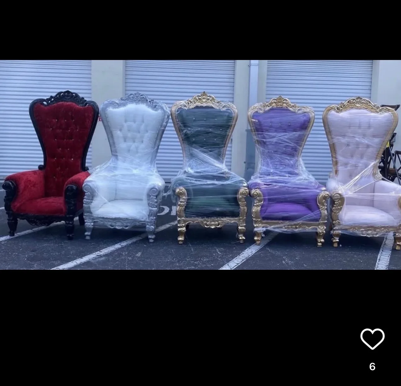 FSDKX Fashion Hotel Wedding Vintage king Chair Cheap king Throne Chair for Wedding Modern