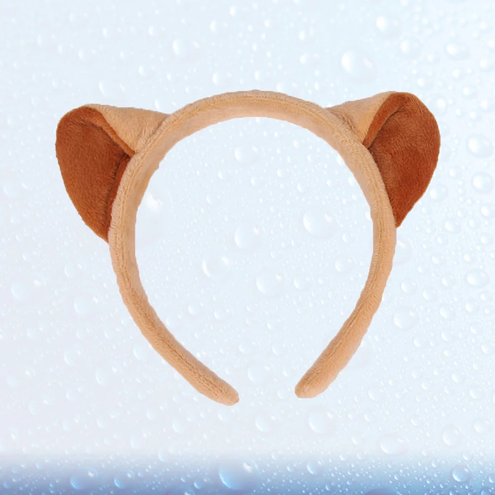 Furry Cat Ears Headband For Kids Adults Headwear Animal Headdress Hair Hoop Adorable Hairband Costumes Accessories Lightweight