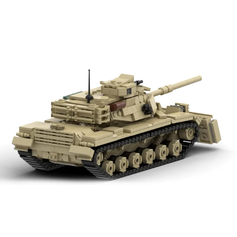 Hot Military Bricks Series Merkava MK4 Main Battle Tank M60A1 M60E1 M60 Building Blocks Construction Tank Model Kits Boy Toys