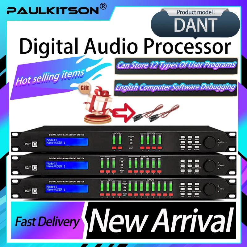 

Paulkitson Audio Processor Stage Performance DSP Conference Room Sound Engineering Speaker Delay Equalizer Linear Array Divider