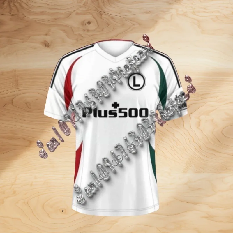 

Польский мужской футбольный трикотаж Legia Warsaw Classic Plus 500, футбольный трикотаж для взрослых/KID, дышащий тренировочный трикотаж большого размера