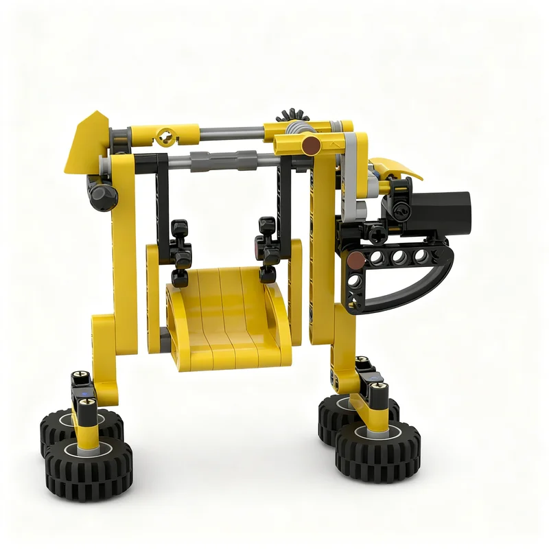 101-teiliges MOC Schaukel-Alternativmodell Technische Bausteine Architektur DIY Kreative Weihnachtsgeschenke Bildungsspielzeug-Idee