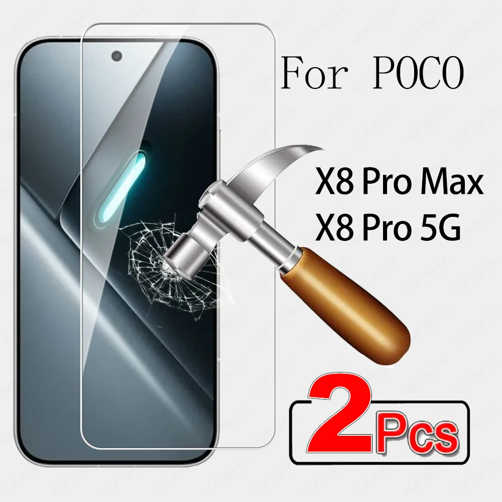 2Pcs Screen Glass F…