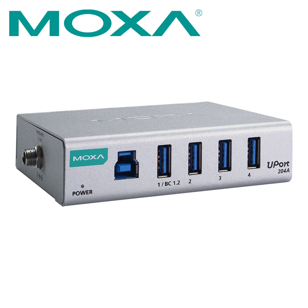 MOXA UPort 204A USB3.0 4 Port Hub