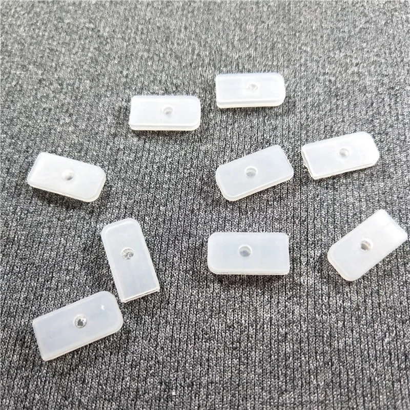 50Pcs Plastic Boning Rubber End Caps For Women Wedding Dress 6/8/12mm Plastic Boning Cap DIY Sewing Crafts