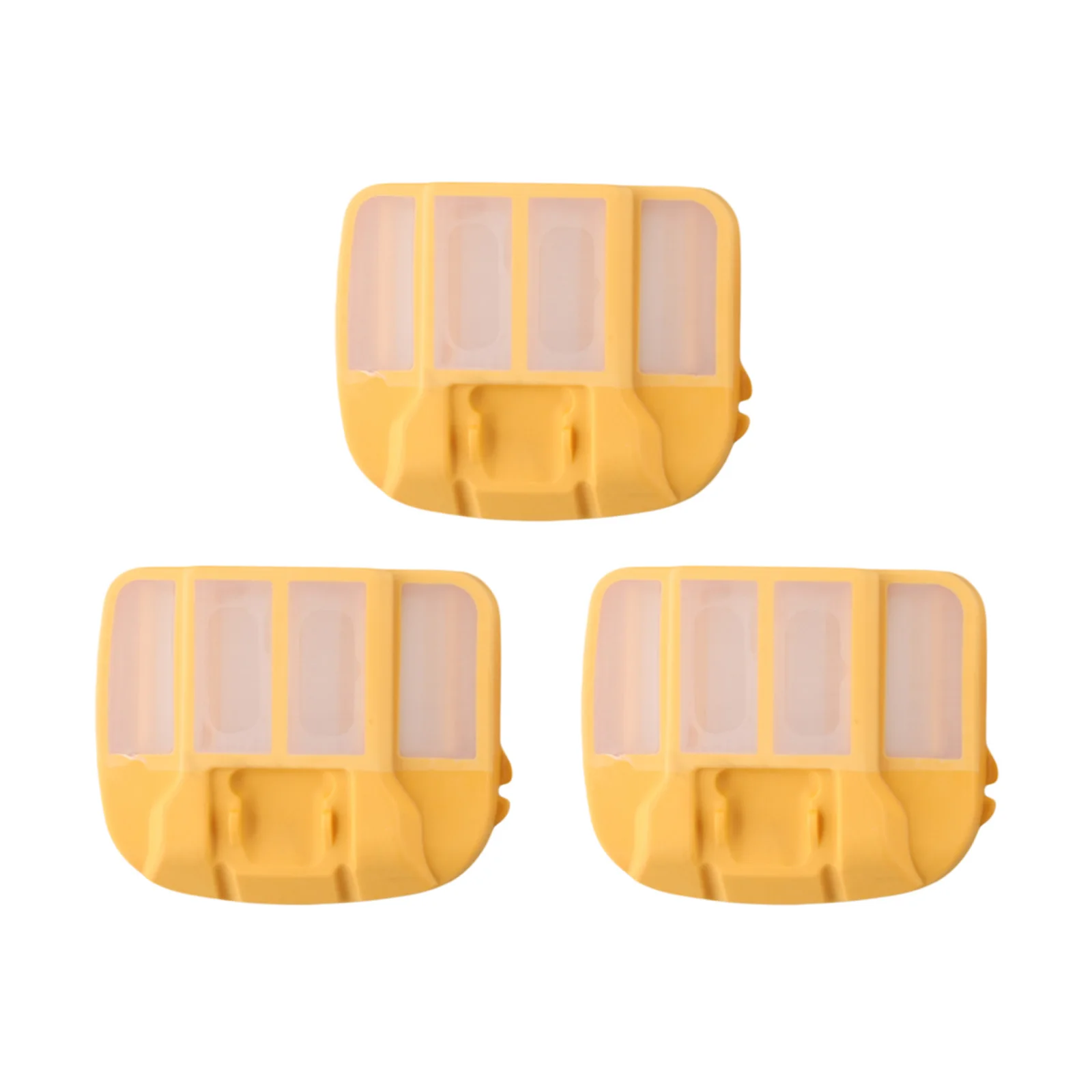 Three Piece Set of Replacement Air Filters Specifically Made to Optimize Performance in Your Reliable Chain Saw Equipment