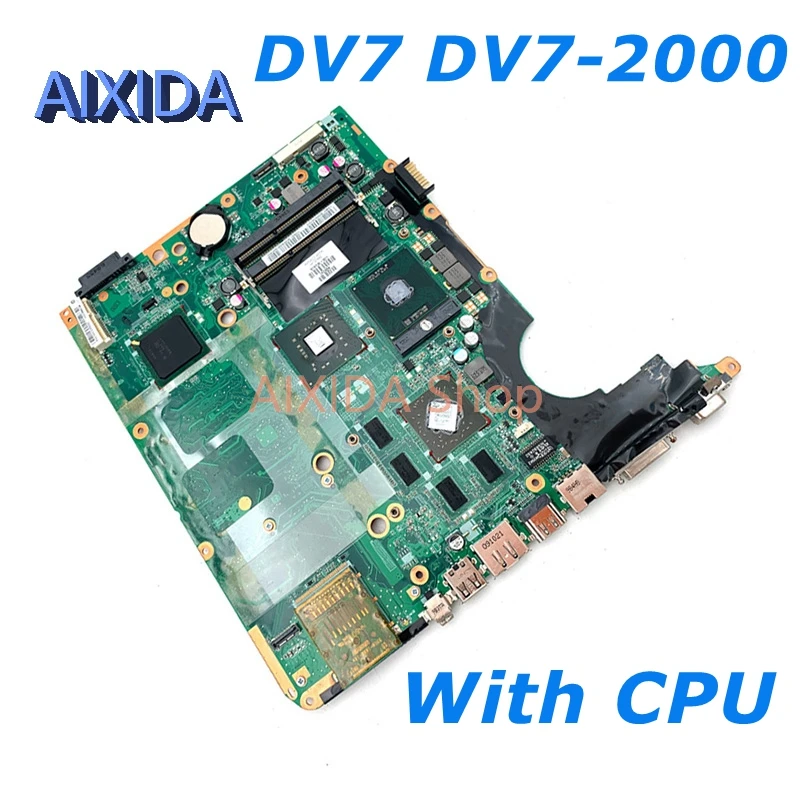 

AIXIDA 578129-001 578130-001 Mainboard For HP Pavilion DV7-2000 DV7 DV7-2200 DV7T Laptop motherboard DDR3 Free CPU full tested