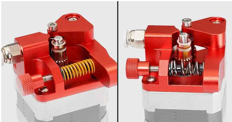 Neuester CR10 PRO Dual Gear Ganzmetall-Extruder, einstellbare Extrusionsfederkompression für Ender 3 5, CR10S PRO 3D-Druckerteile – Detail 2