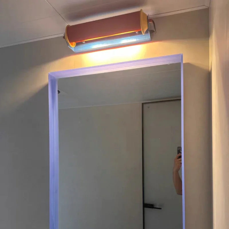 Japanese Vintage Metal Rotatable LED Decoration Home Wall Lamp For Bedroom Villa Dining Room living