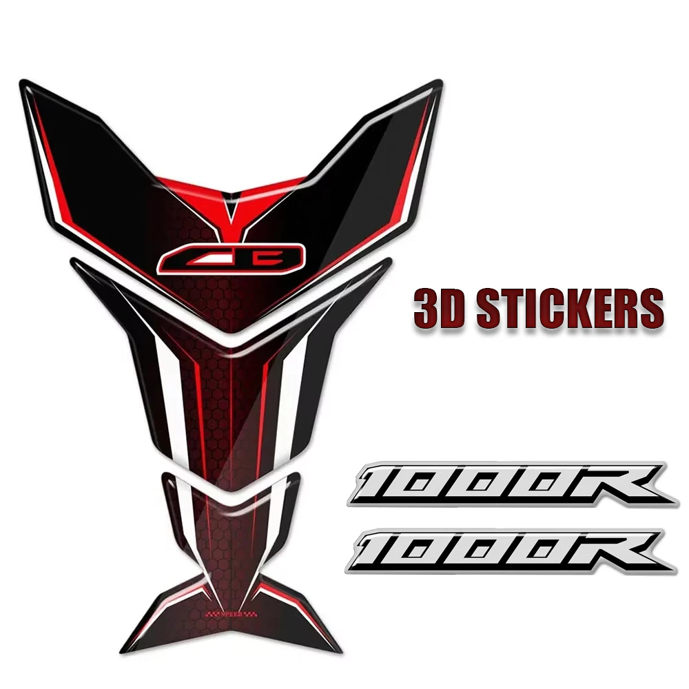 For Honda CB650R CB500X 500X 1000R  2019 Tank Pad Protection CB 300F 300R 500F 1000 500 X 650F 650 R Stickers Emblem Badge