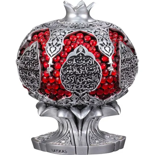 Pomegranate Boytu Medium Size Silver Beret Ant Prayer Sculpture Crafts