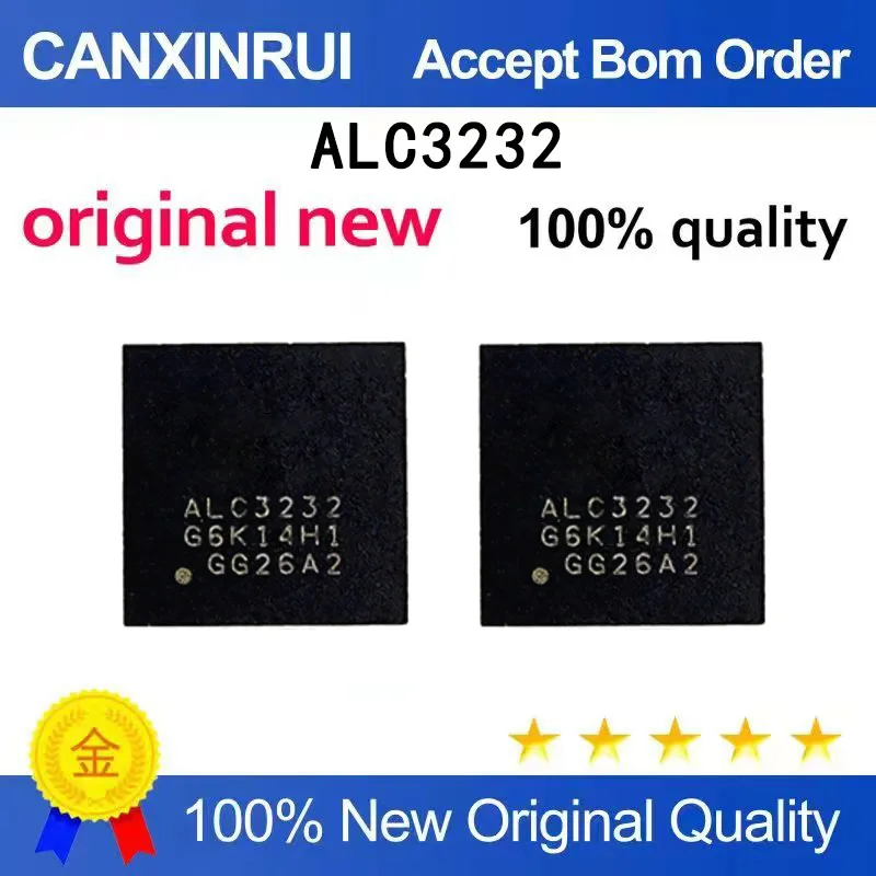 

(5 шт.) Совершенно новый оригинальный чип ALC3232-GR ALC3232 ALC3225 QFN48.