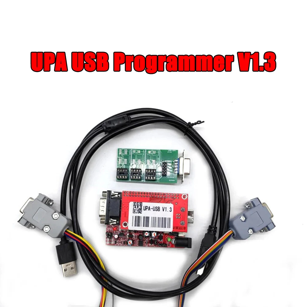 

UPA USB V1.3 Auto Programmer Tools Eeprom Cable ECU Chip Tunning Full Adapters Main Unit Jumper and Connector