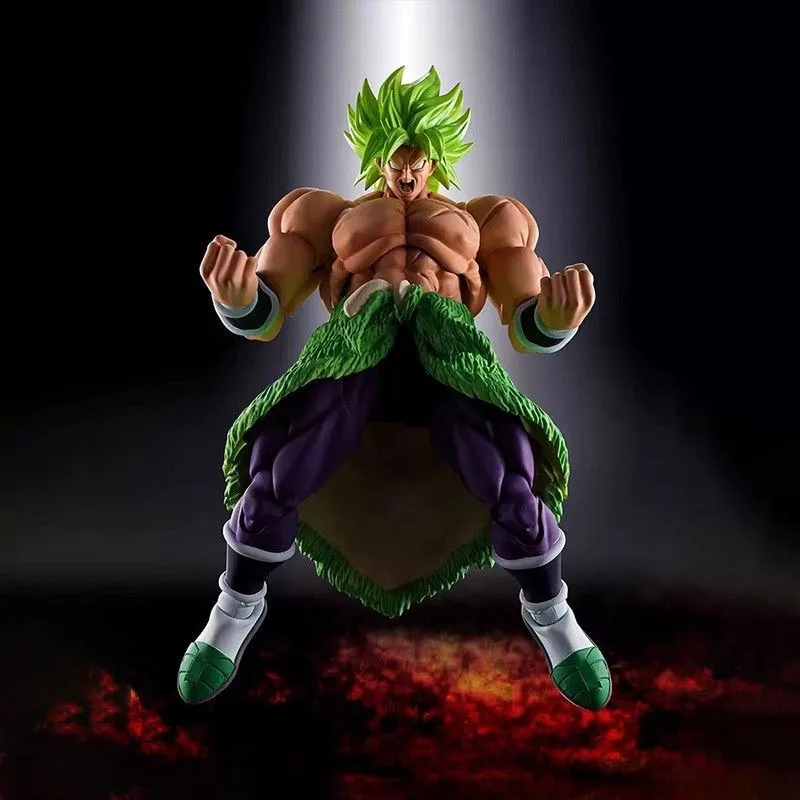 

Bandai SHF Full Power Broly Full Power Form Super Saiyan Dragon Ball Figure Ornament Toy Collection Gift
