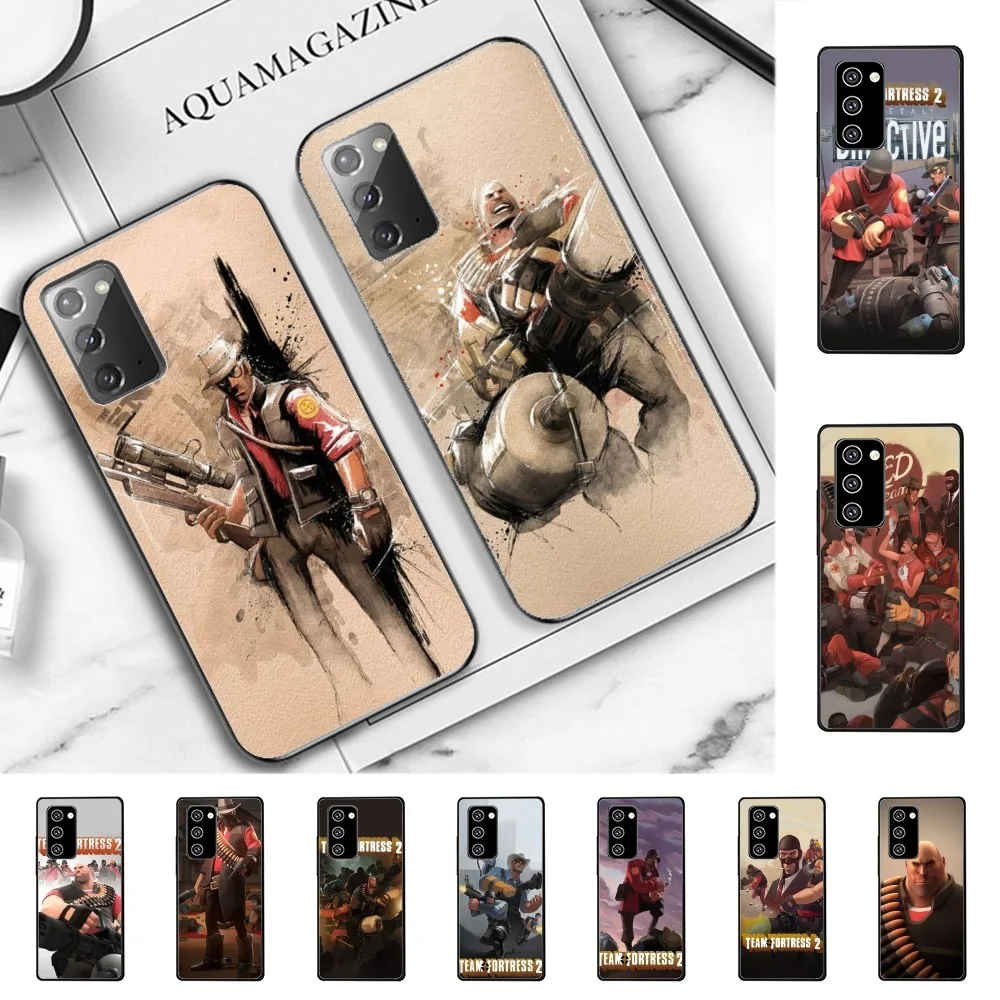 Video Team Game Fortress 2 Phone Case For Samsung Note 8 9 10 20 Pro Plus Lite M 10 11 20 30 21 31 51 A 21 22 42 02 03