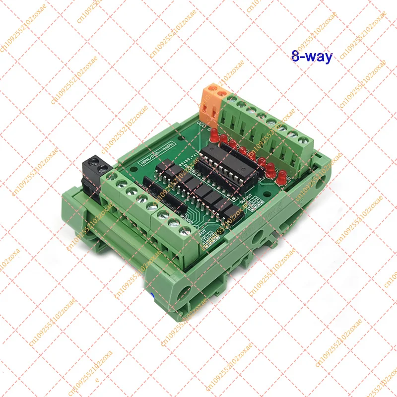 ULN2803 Module 8 Channels 16 Channels 32 Channels ULN2803 Module With Optocoupler Isolation Darlington Tube Module With Case