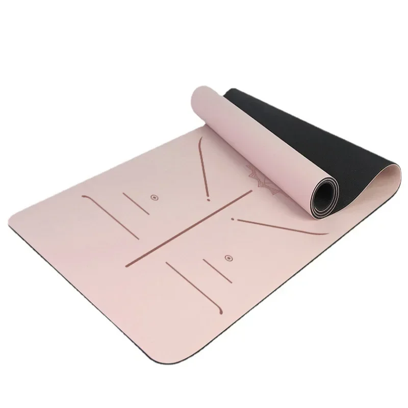 Frosted PU Yoga Mat Thickened and Widened Dirt-resistant and Good-looking Dancing Non-slip Natural Rubber Floor Mat