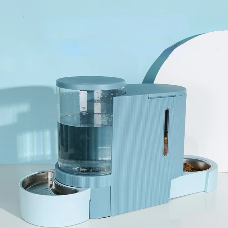 

Automatic Pet Water Dispenser, Feeder for Cats and Dogs, Integrated Feeding Machine, Pet Supplies automatic pet feeder