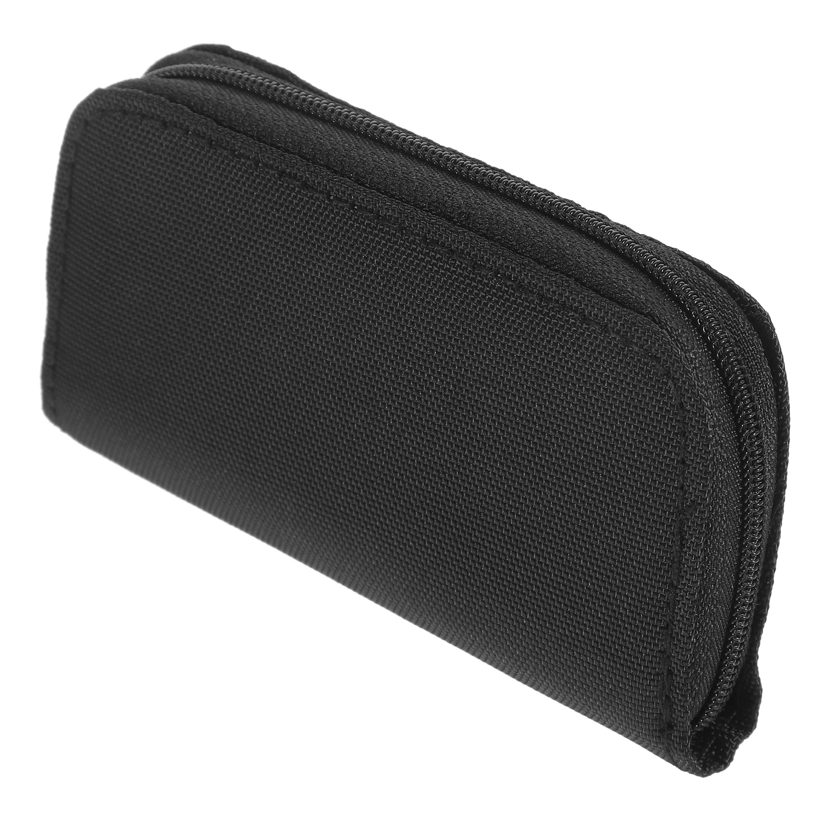 Foxnovo 22-Slots CF Micro Memory Holder Pouch Case Zippered Storage Bag Protector (Black)