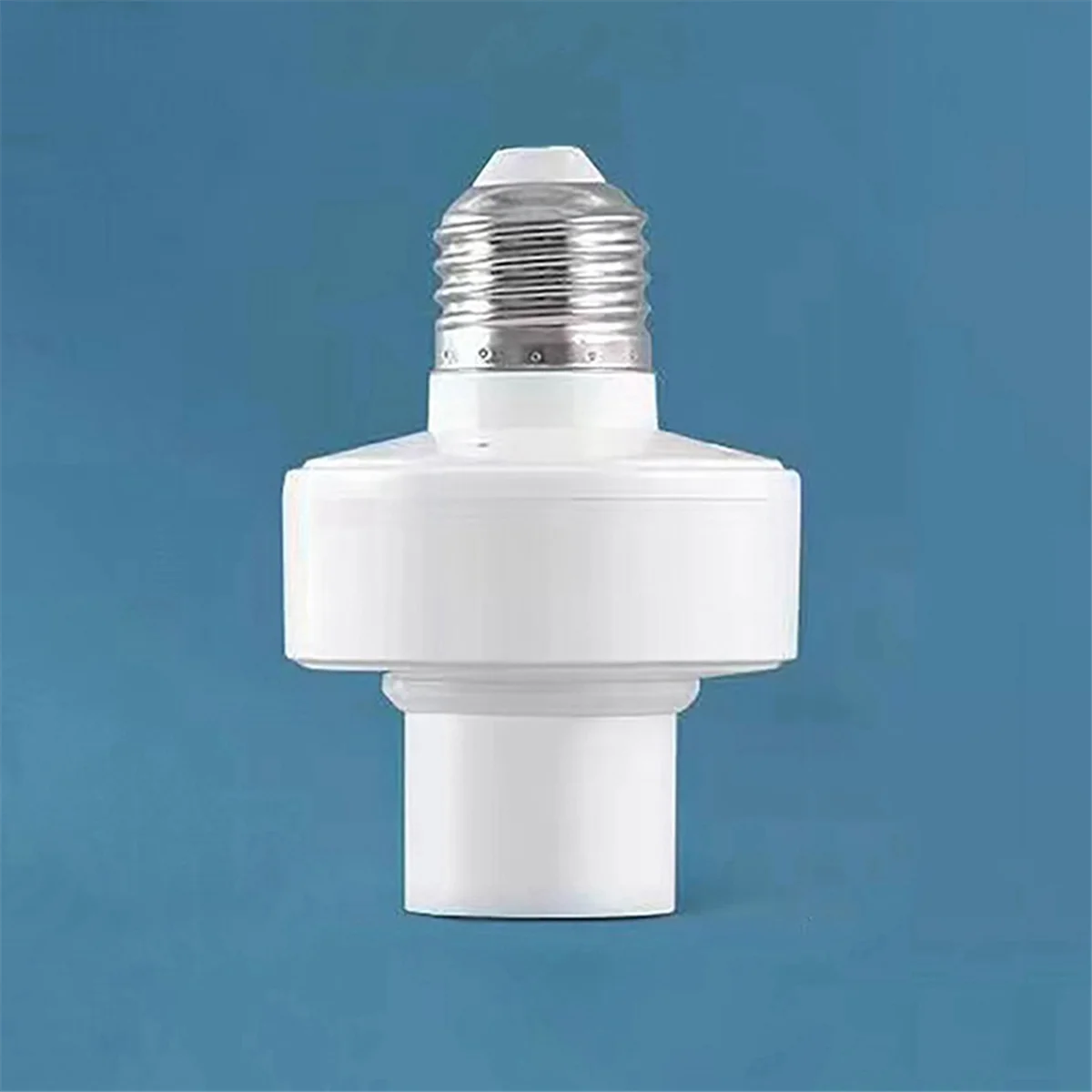 อะแดปเตอร์หลอดไฟสมาร์ท WiFi E27ฐานขั้วหลอดไฟ LED AC100-220V ผ่านการควบคุมด้วยเสียงผ่านแอป Smart Life