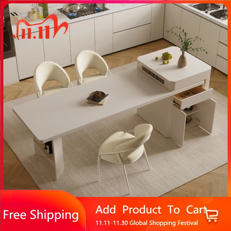 

Обеденный стол для небольших квартир во французском стиле, индукционная плита, дизайнер для кемпинга, необычные Lslands, милый стол для специй, мебель для яслей