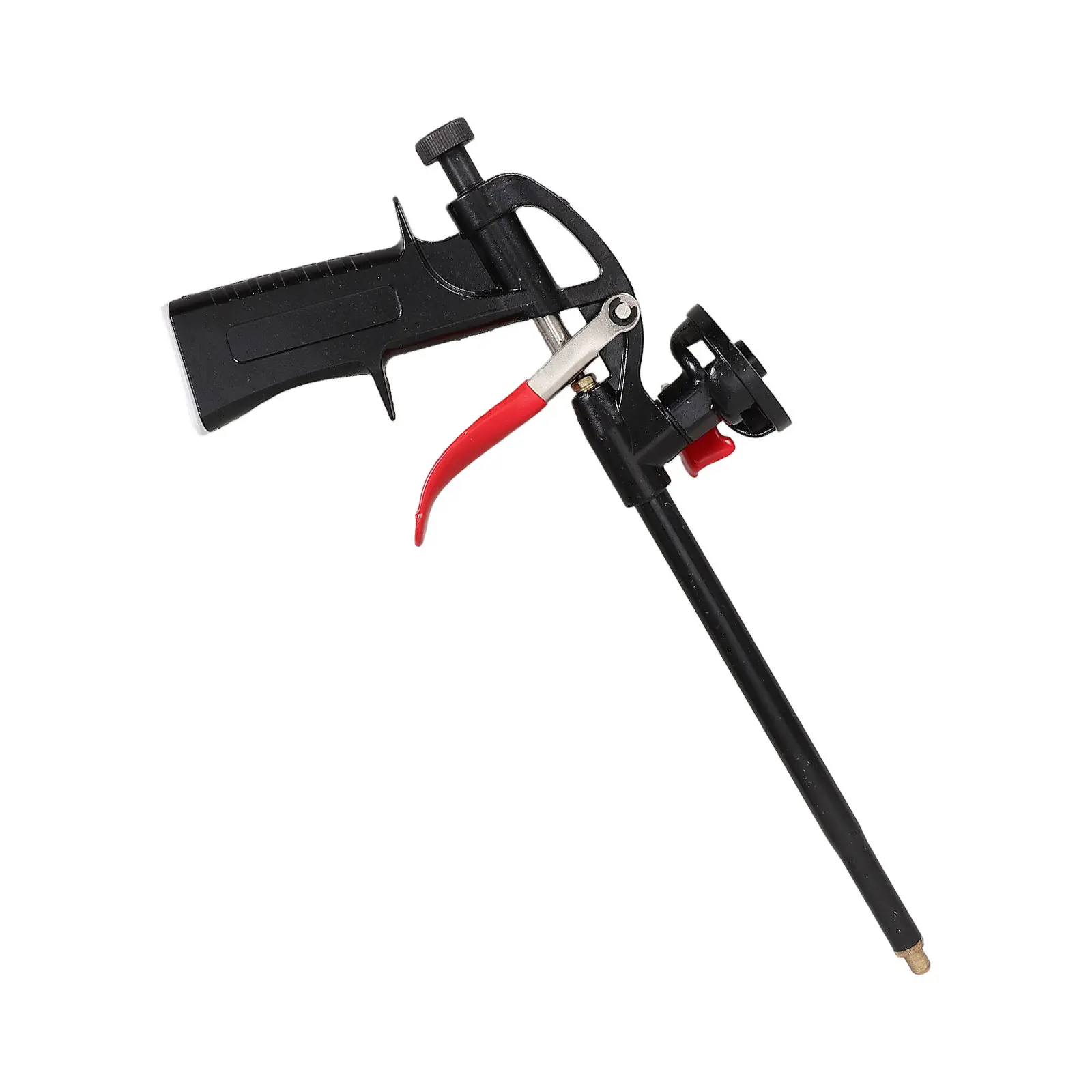 Manual Expanding Foam Spray Gun Metal Body Ergonomic Grip Precise Sealant Applicator for Door Window Gap Filling DIY Insulation