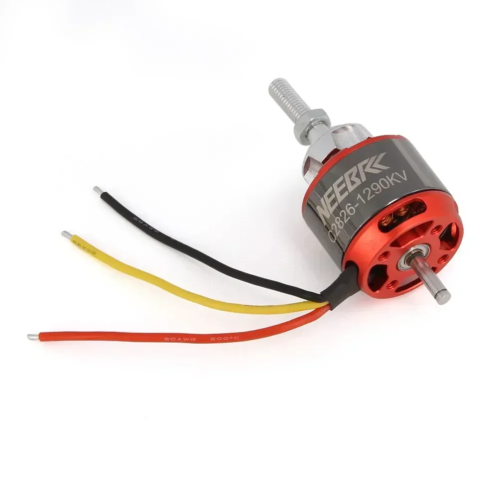 1/2/4 pièces NEEBRC 2826 1290KV moteur sans balais pour RC à voilure fixe FPV Drone de course quadrirotor avion pièces d'avion