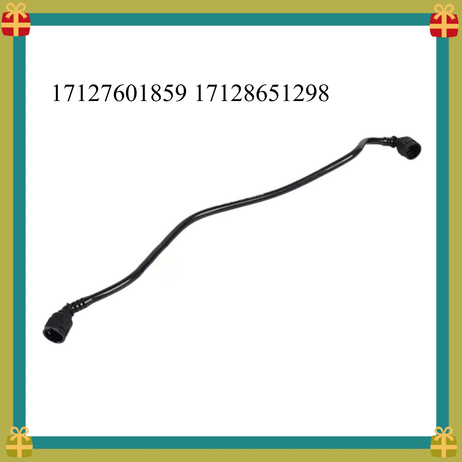 17127601859 17128651298 Engine Overflow Hose,For BMW F25 X3 and F26 X4, 2014–2017