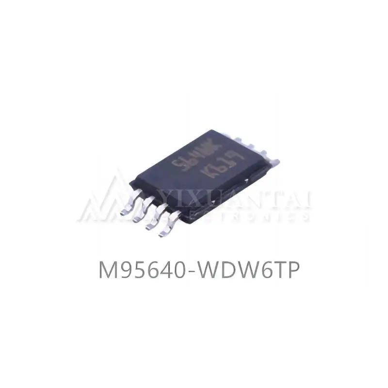 10pcs/Lot M95640-WDW6TP EEPROM Serial-SPI 64K-bit 8K X 8 3.3V/5V 8-Pin TSSOP T/R  New