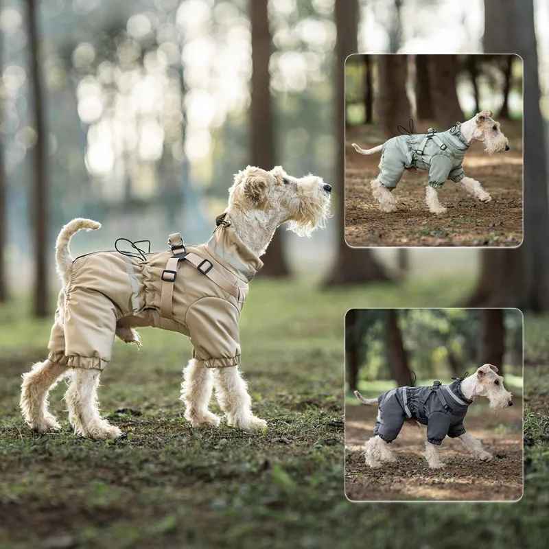 

Осенне-зимняя одежда для четвероногих собак, стеганая куртка с грудью сзади, толстое теплое ветрозащитное пальто для щенков, товары для домашних животных, пальто, принадлежности