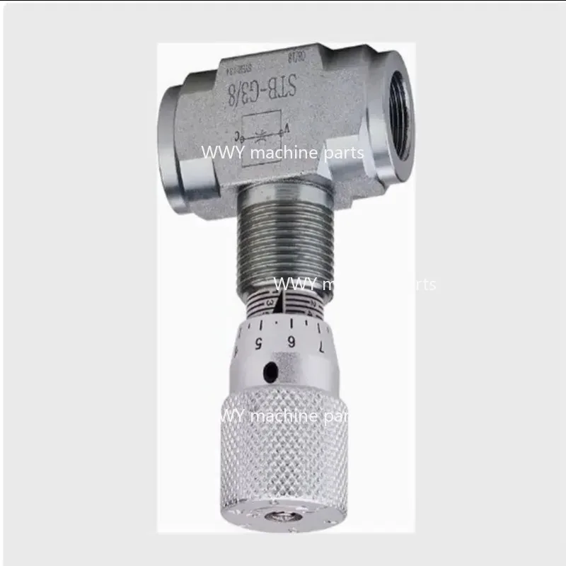 Suitable for 1PC Flow Control Valve STB Hydraulic Throttle Valve STB-G1/4 STB-G3/8 STB-G1/2 STB-G3/4 STB-G1