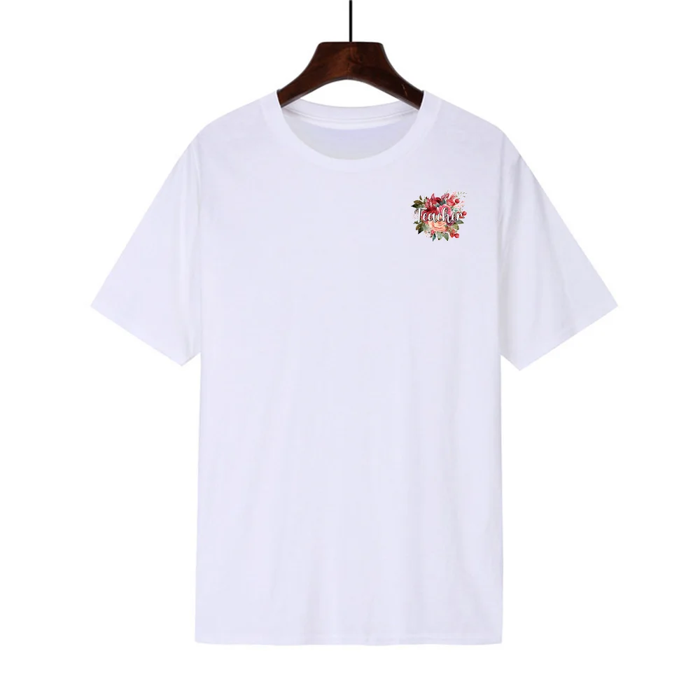 衣類用漫画パッチ,DIY Tシャツステッカー,文房具,楽しい教師,ホットプレス,12個