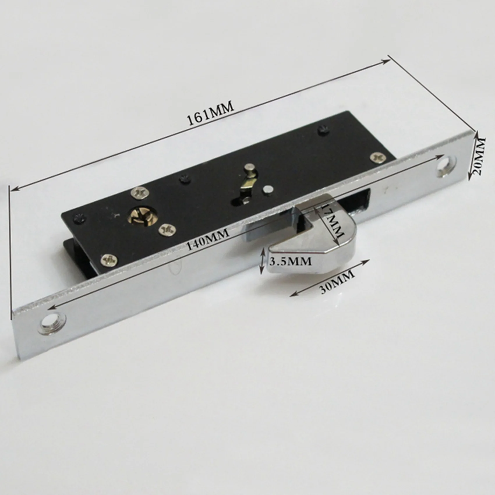 

Замок-крюк AB34-2X для раздвижных дверей, замок для деревянных дверей, алюминиевый замок для окон, напольный замок для деревянных дверей повышенной безопасности