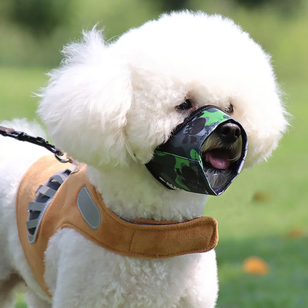 

3Pcs Pet Dog Muzzle Oxford Cloth Adjustable AntiBite Lightweight Durable Pet Dog Mouth Cover Safety Training Set