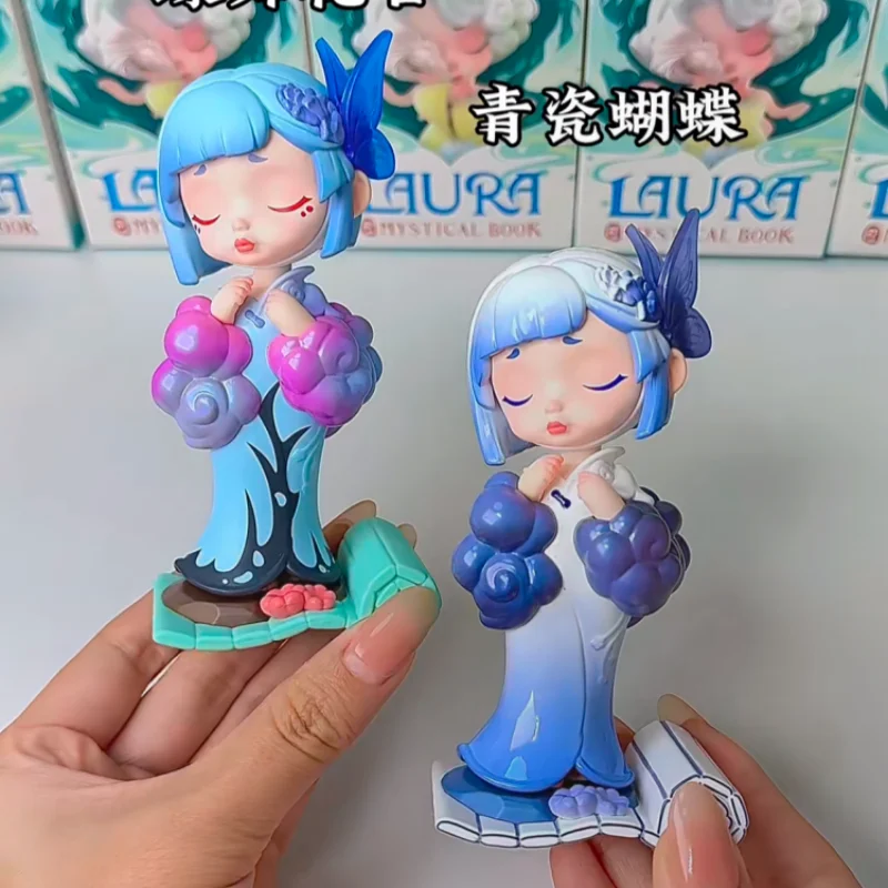 Toycity Laura Mystical Book Series صندوق أعمى صندوق غامض ألعاب لطيفة عمل أنيمي الشكل Kawaii نموذج ألعاب الدمى هدية عيد ميلاد