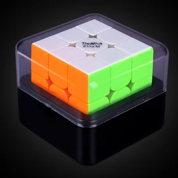 Qlil Valk3 Elite M Modern Magnetic Cubo Qi Yi QY Magic Regular Cube 3x3x3 Cushioned Puzle QuiYi Pro Valk 3 Children's Toy 6 to 8 Years Old
