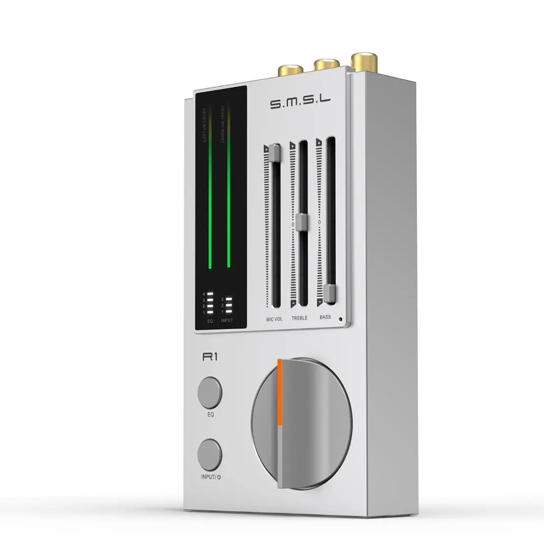 SMSL R1 Gaming DAC Headphone Amplifier support Microphone EQ Adjustment 3.5mm 4.4mm Headphone